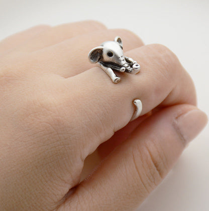 Elephant Wrap Ring