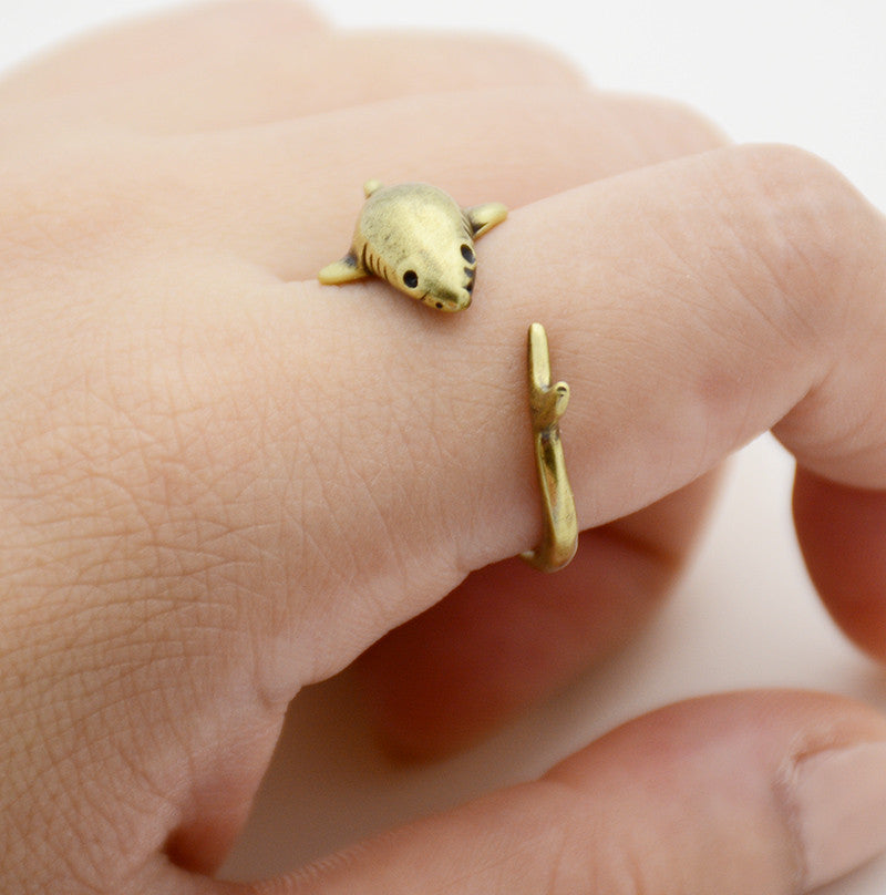 Shark Wrap Ring