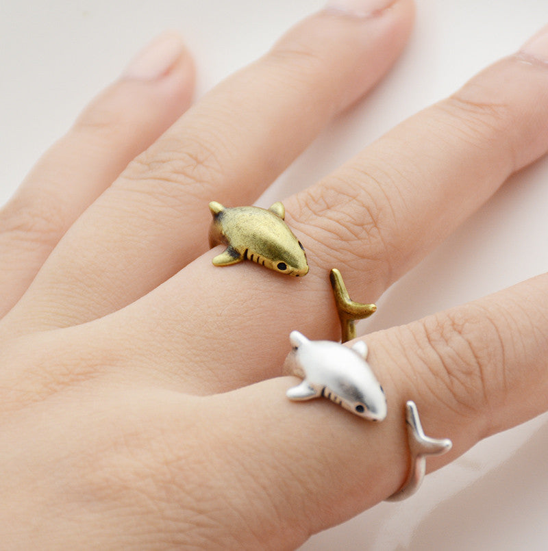 Shark Wrap Ring