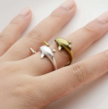 Shark Wrap Ring