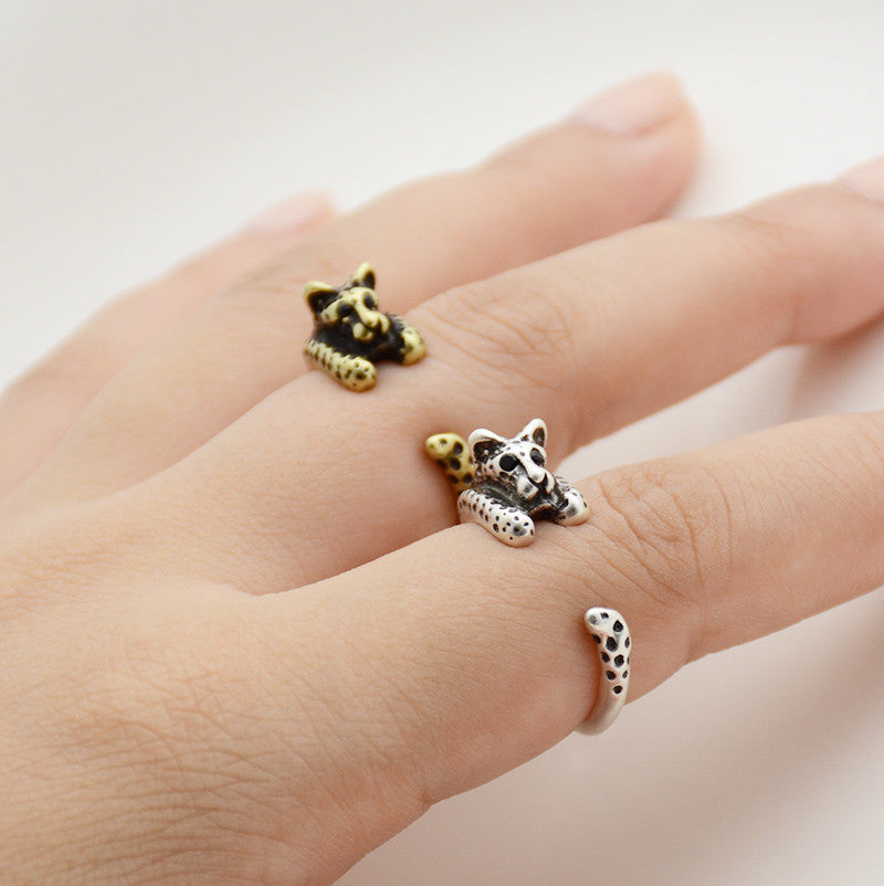 Leopard Wrap Ring