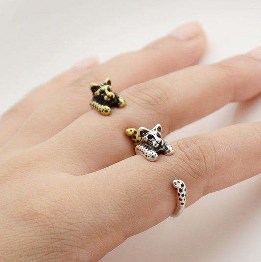 Leopard Wrap Ring