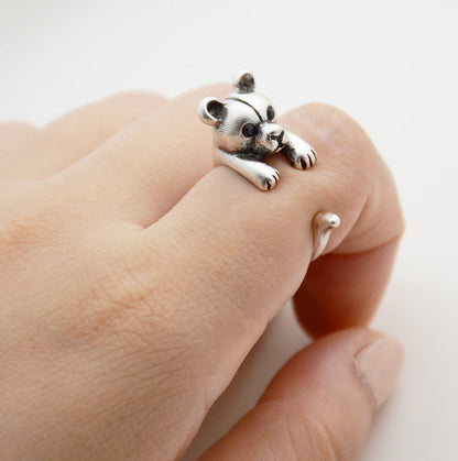 Bear Wrap Ring