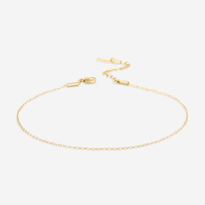 Dainty Cable Chain Anklet