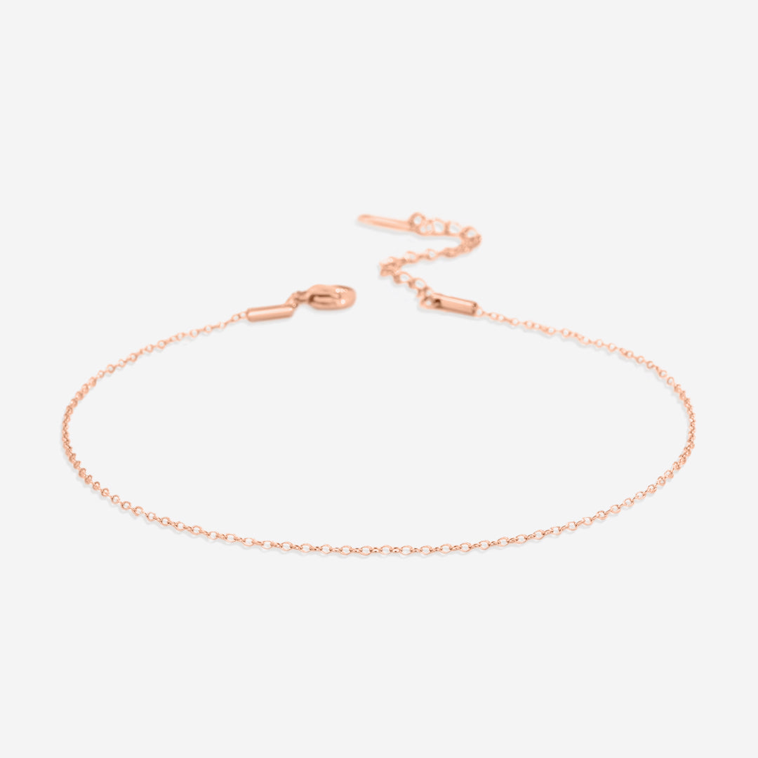 Dainty Cable Chain Anklet