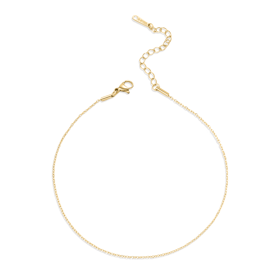 Dainty Cable Chain Anklet