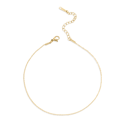 Dainty Cable Chain Anklet