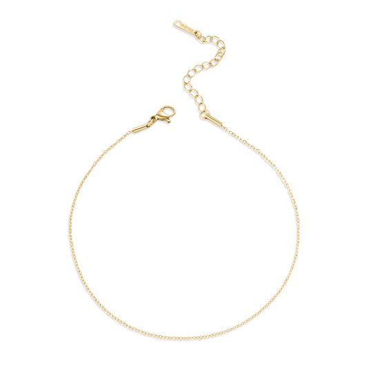 Dainty Cable Chain Anklet