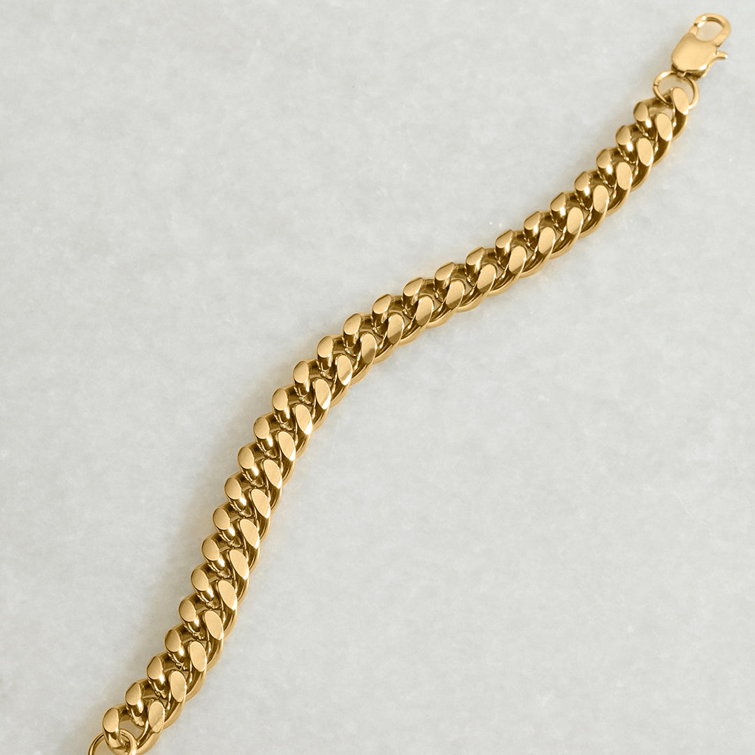 6mm Cuban Link Chain Bracelet