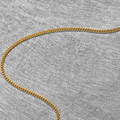 3mm Cuban Chain Necklace