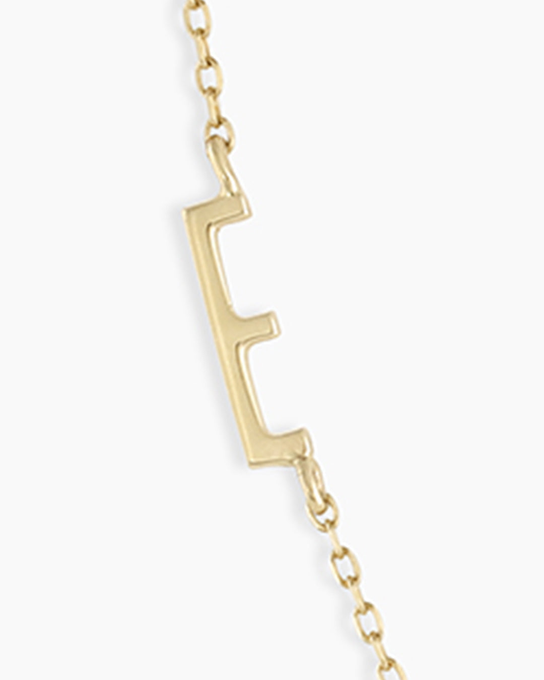 14k Gold Alphabet Necklace