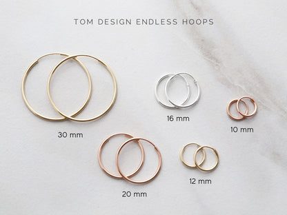 Endless Hoop Earrings