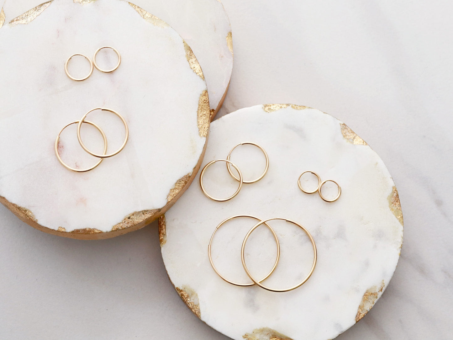 Endless Hoop Earrings