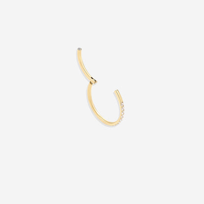 Eternity Crystal Cartilage Hoops | 16g