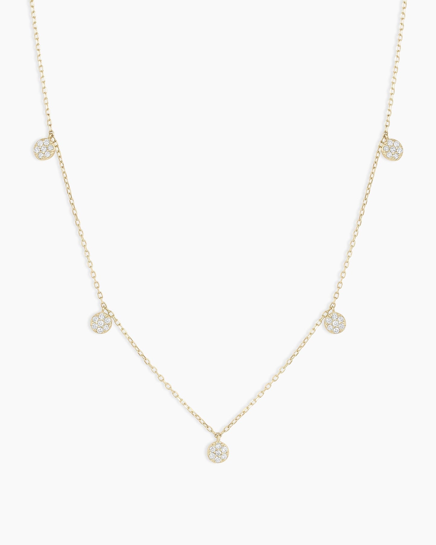 Diamond Pavé Flutter Necklace