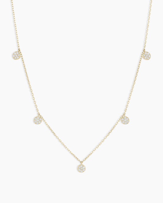 Diamond Pavé Flutter Necklace