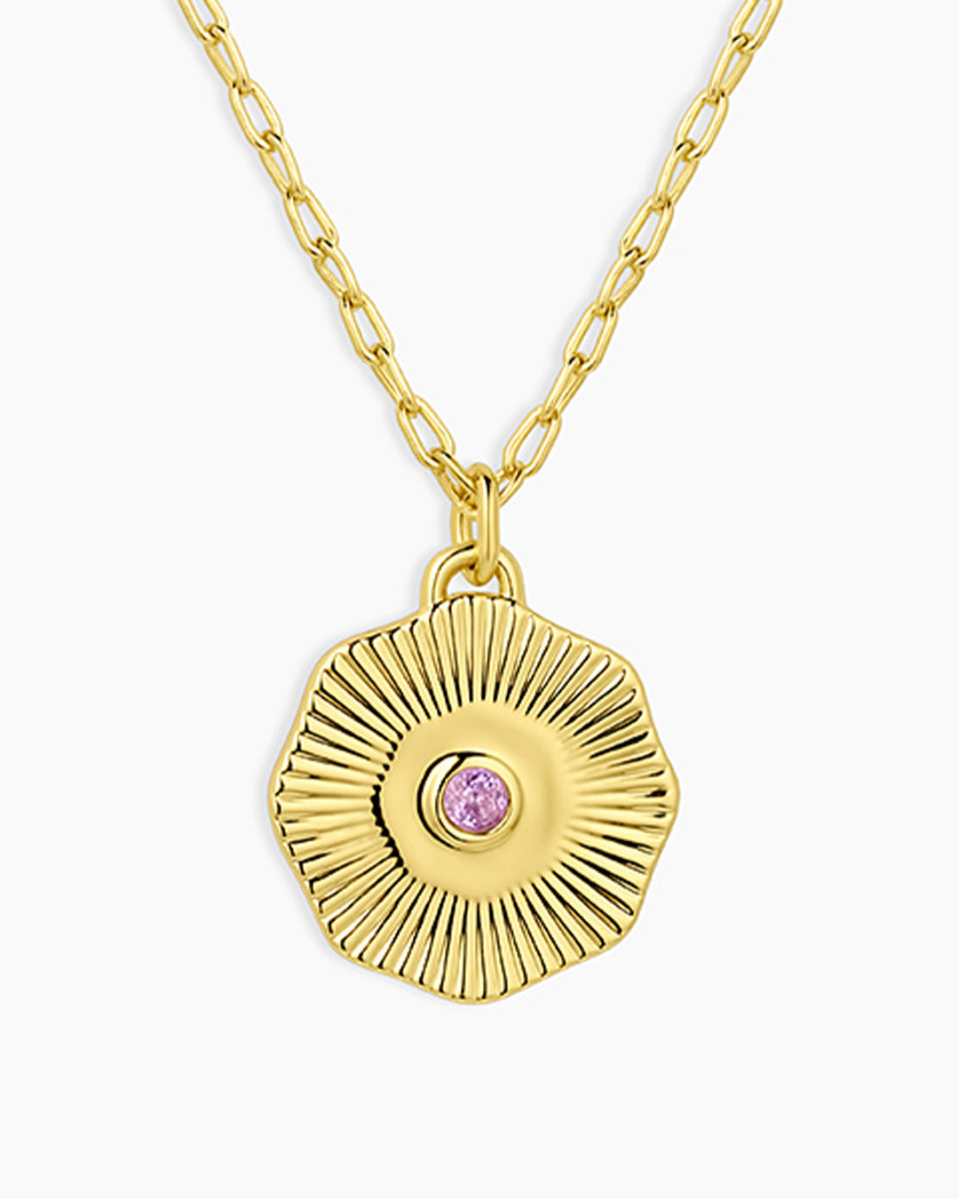 Birthstone Coin Necklace