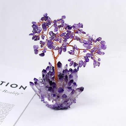 Feng Shui Amethyst Crystal Tree - Crystal Tree of Life