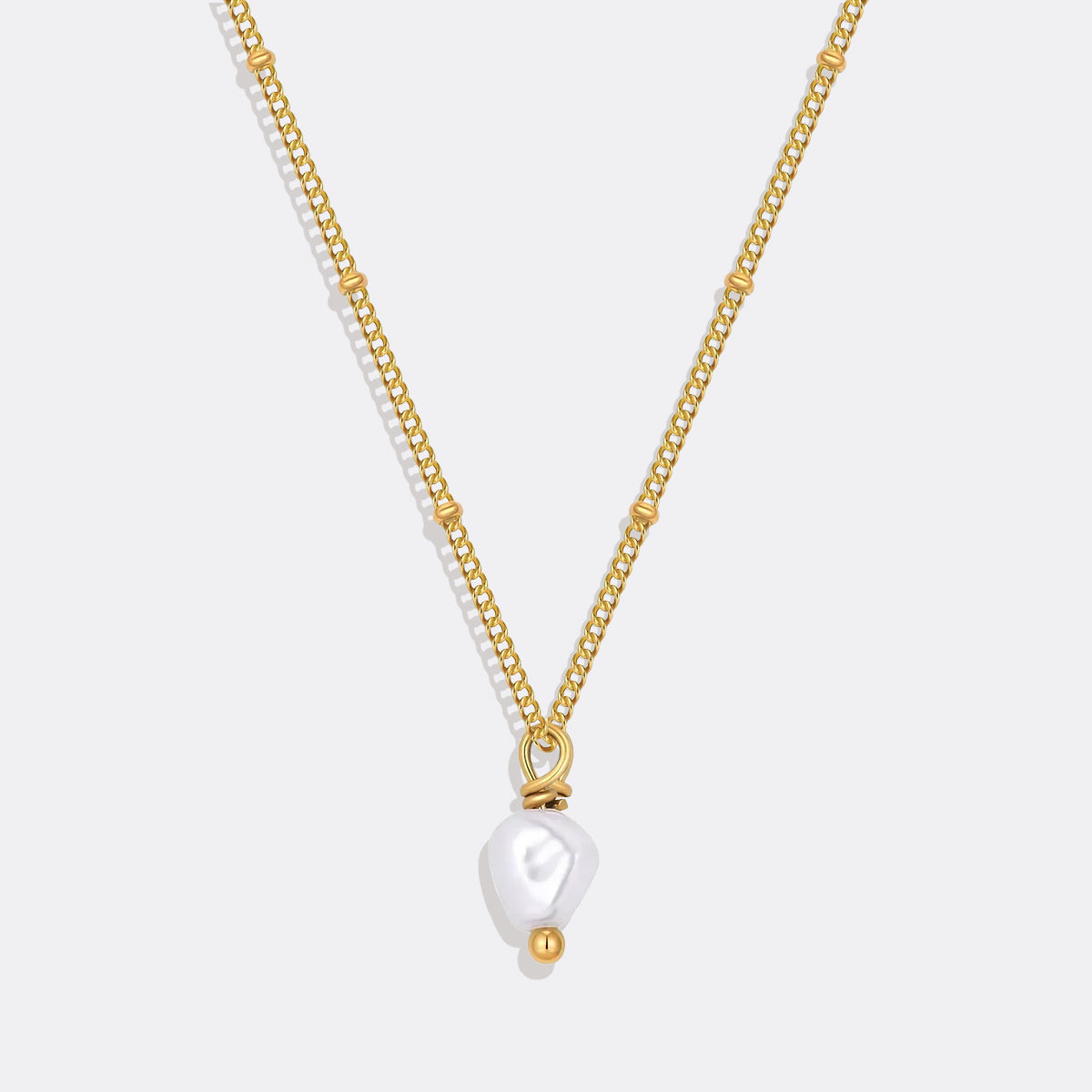 Fresh Water Pearl Pendant Necklace