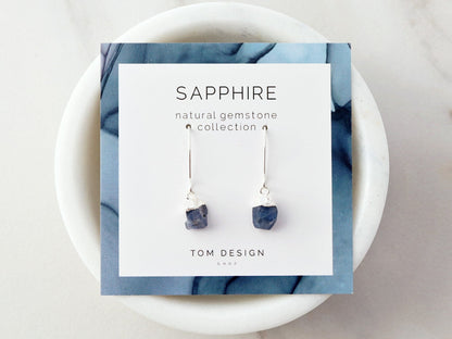 Gemstone Threader Earrings