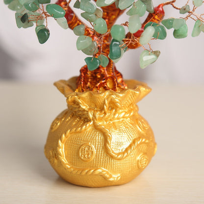 Green Aventurine Feng Shui Money Tree