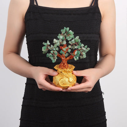 Green Aventurine Feng Shui Money Tree