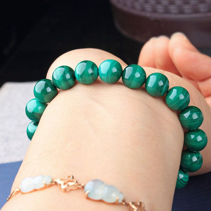 Green Malachite Transformation Bracelet - For Positive Change