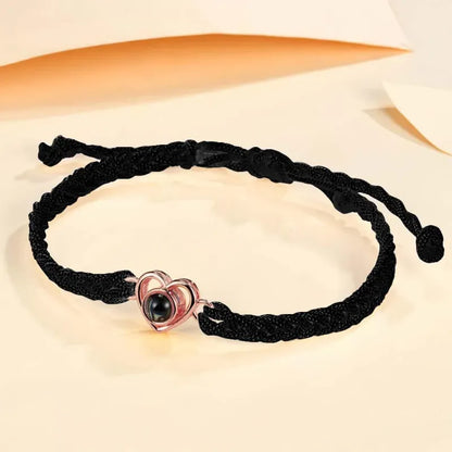 Special Heart Rope Projection Bracelet