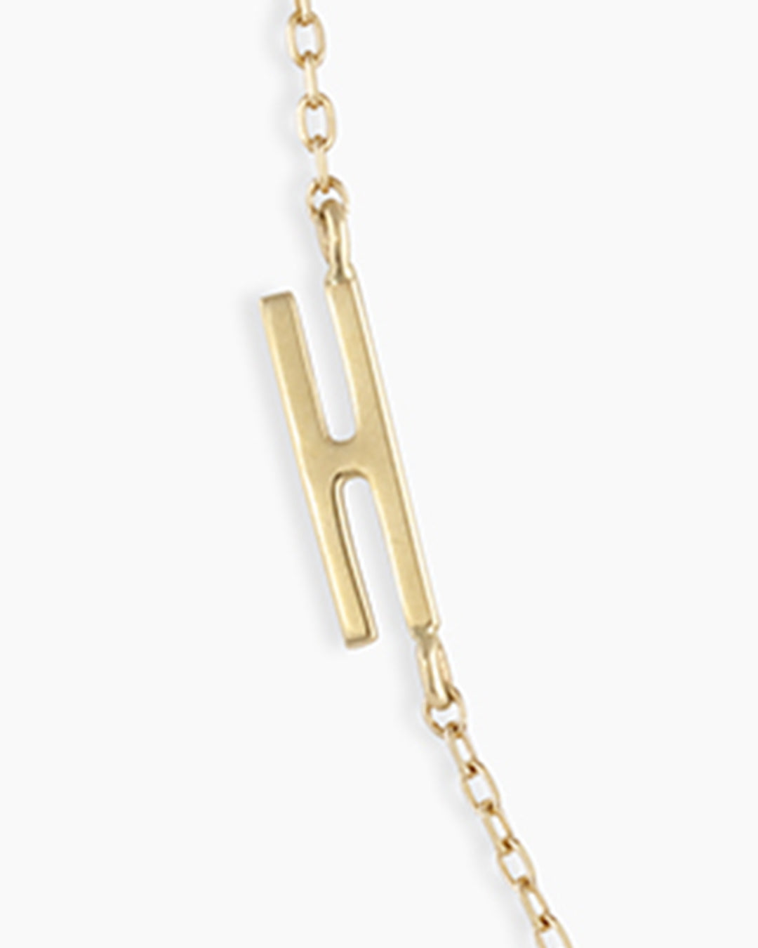 14k Gold Alphabet Necklace