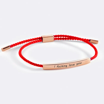 I Fucking Love You Inspire Bracelet