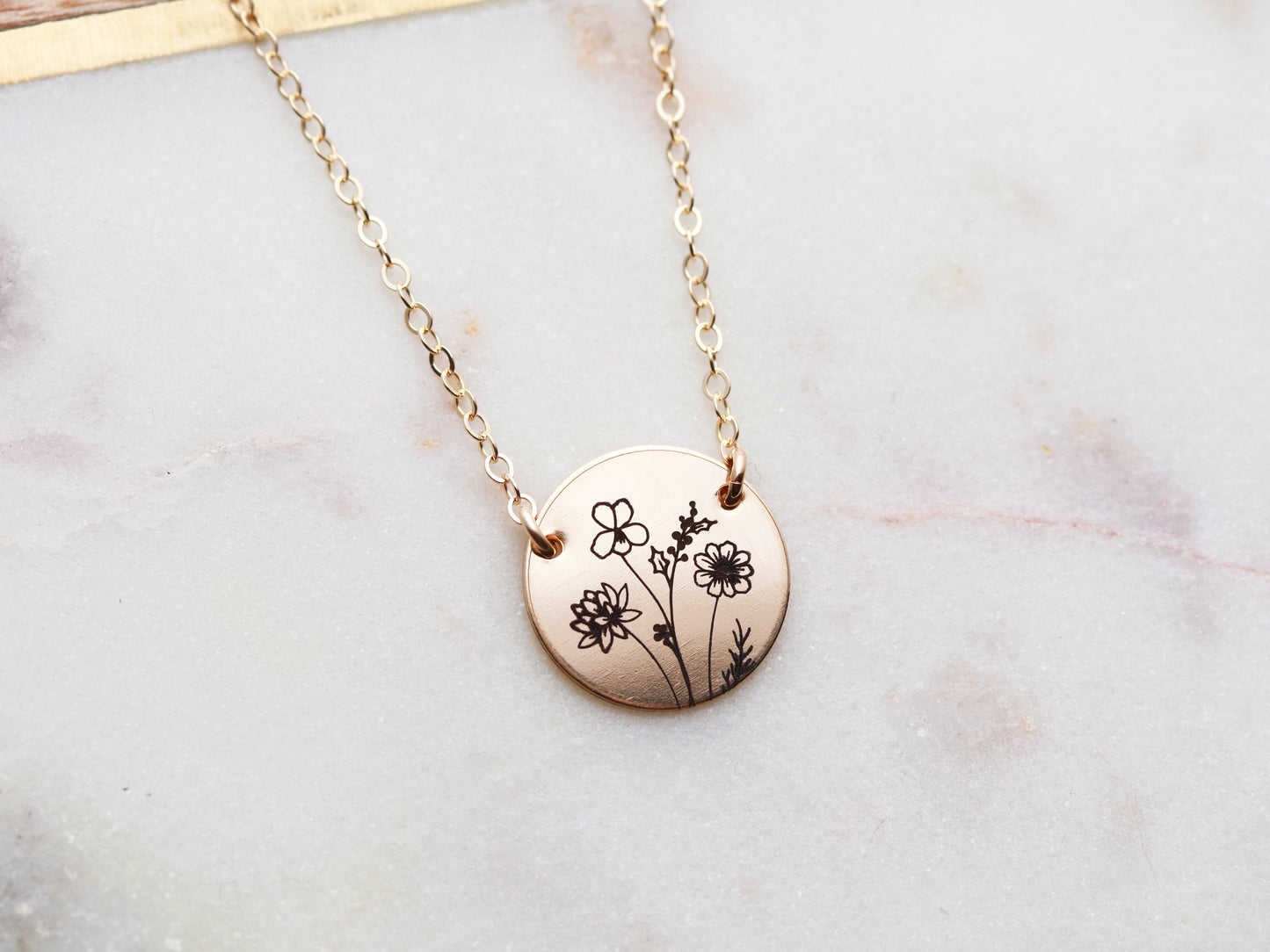 Build a Birth Flower Necklace | Disc