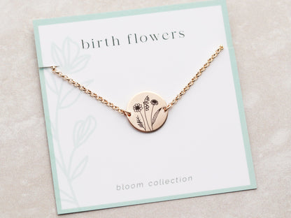 Build a Birth Flower | Chain Bracelet