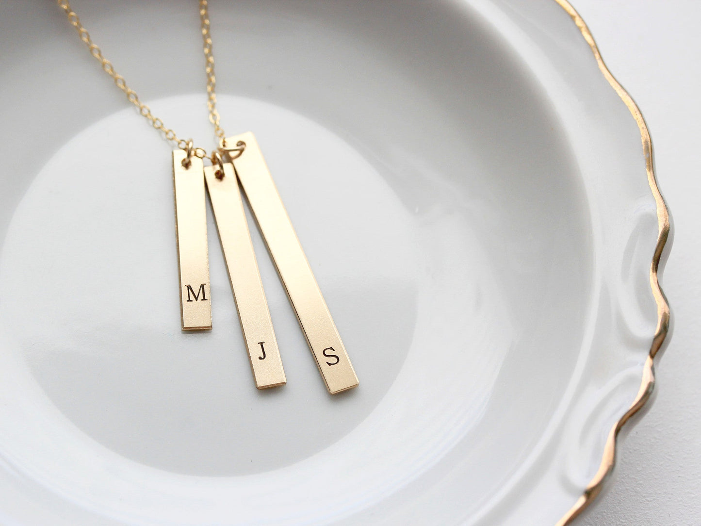 Engraved Tag Necklace: Build Your Own