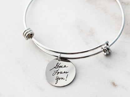 Handwriting Bangle