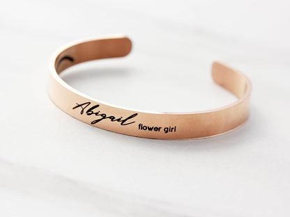 Flower Girl Bracelet