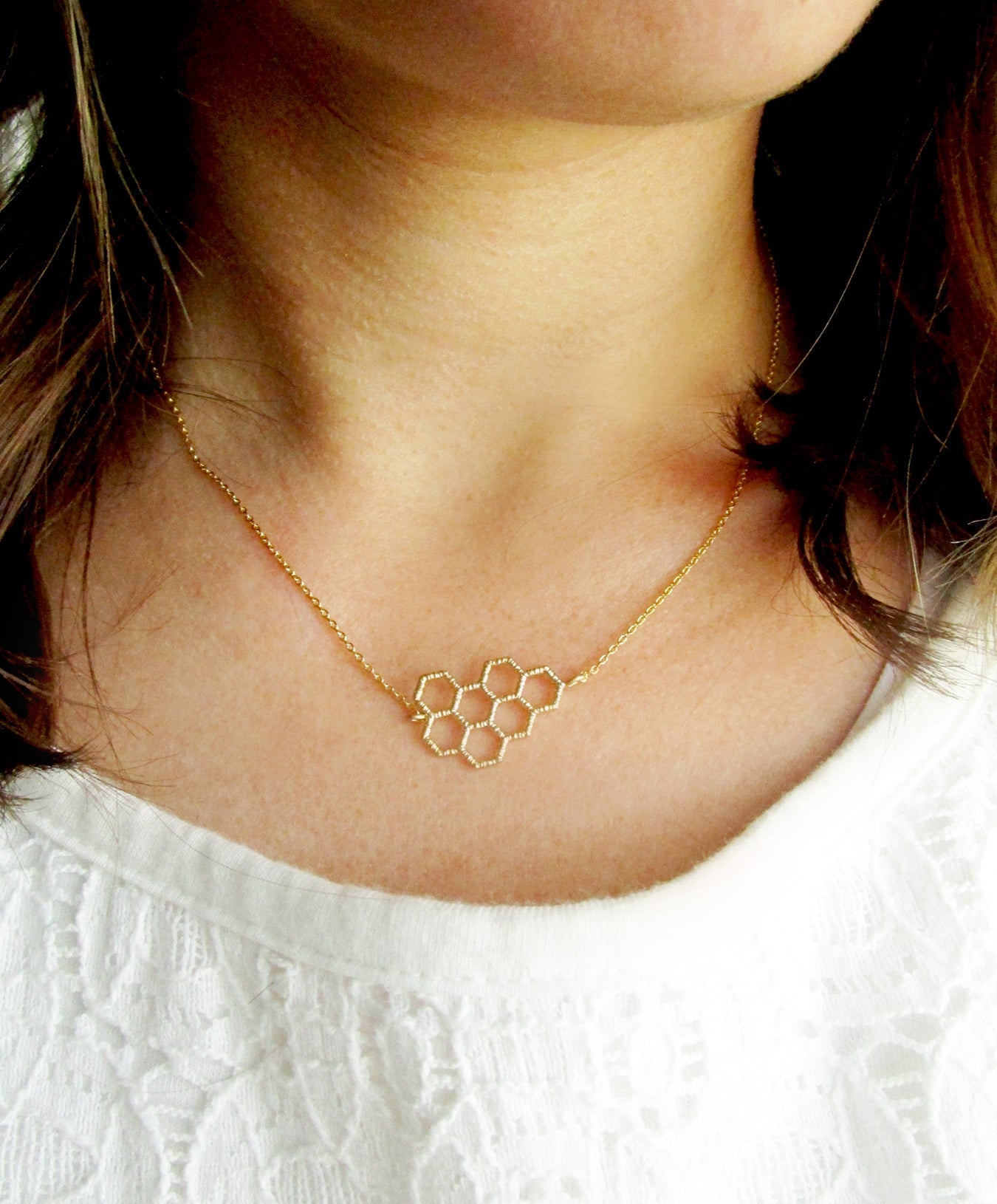 Honeycomb Necklace