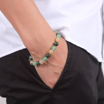 Triple Prosperity Bracelet - Citrine, Green Aventurine, Turquoise