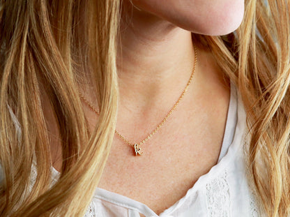 Cursive Initial Necklace