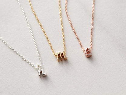 Cursive Initial Necklace