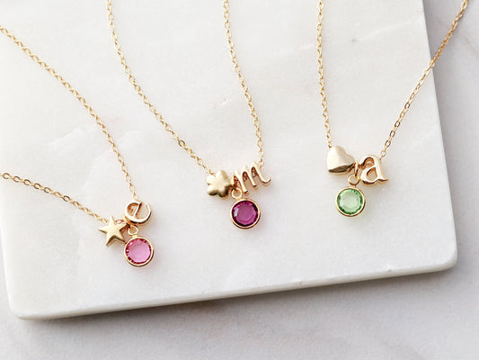 Children's Birthstone Necklace