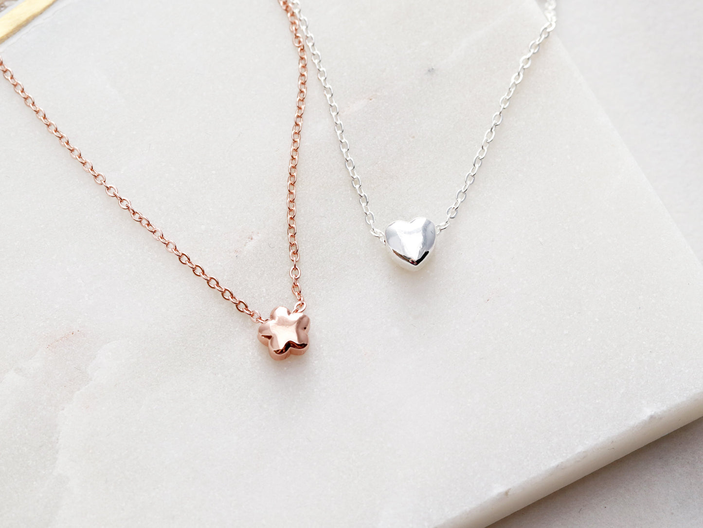 Heart / Star / Ampersand / Flower Necklace