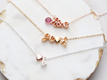 Build Your Own Initial Necklace