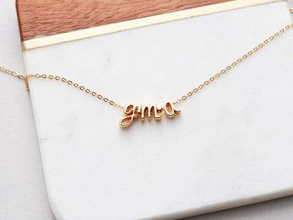 Build Your Own Initial Necklace