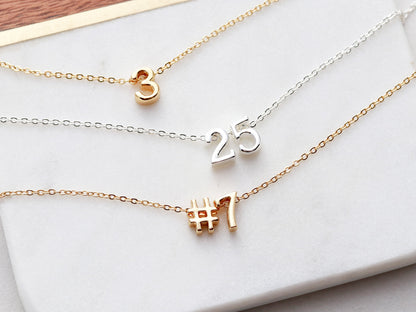 Number Necklace