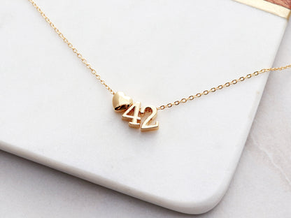 Number Necklace