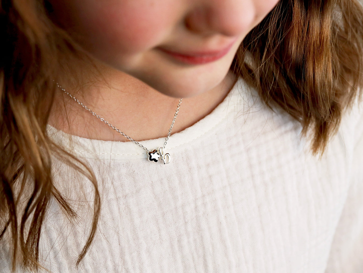 Children's Initial Necklace