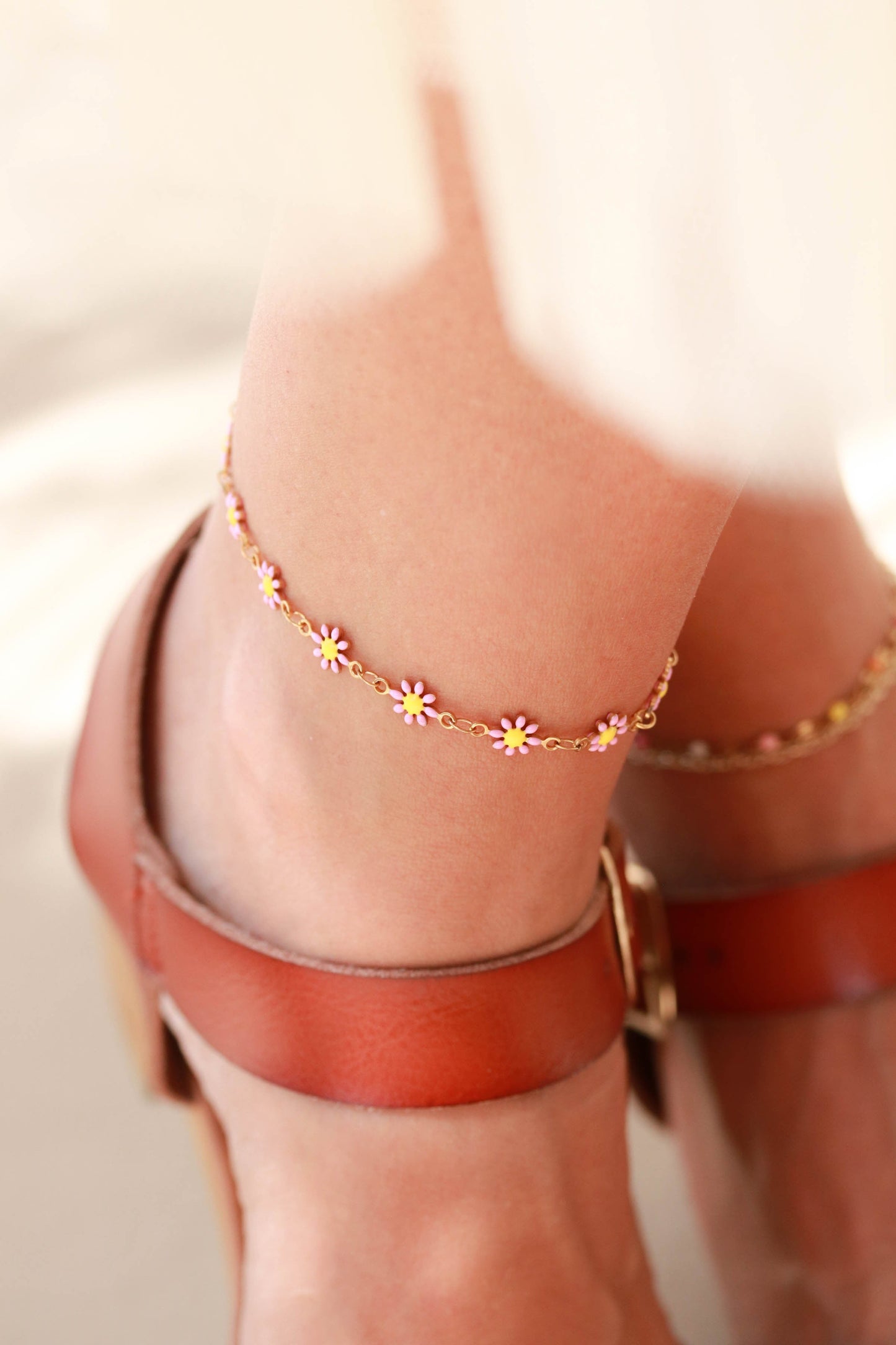 Daisy Chain Anklet