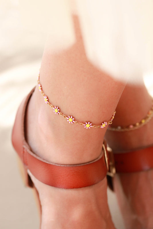 Daisy Chain Anklet