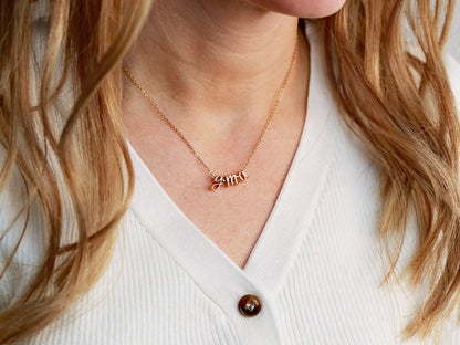 Build Your Own Initial Necklace