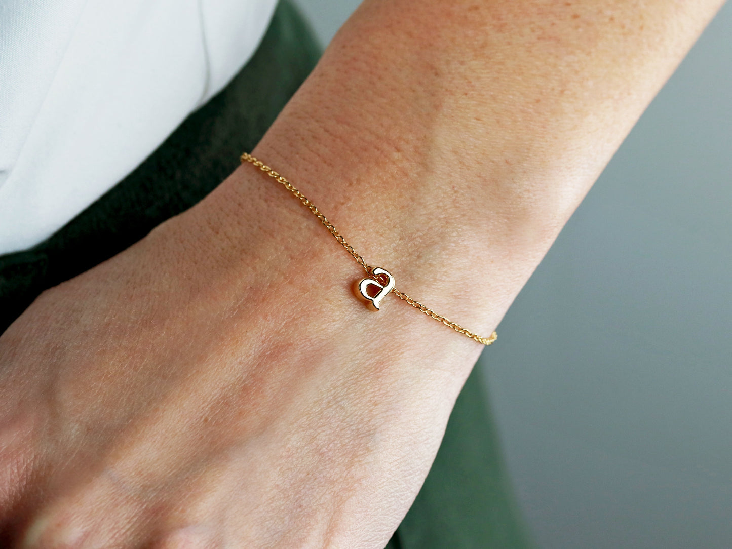 Single Lowercase Bracelet